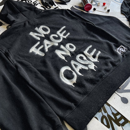 NO FACE NO CASE ZIP HOODIE